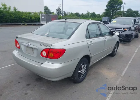 2004 Toyota Corolla Le z USA, uszkodzony, nr VIN 2T1BR32E04C220761